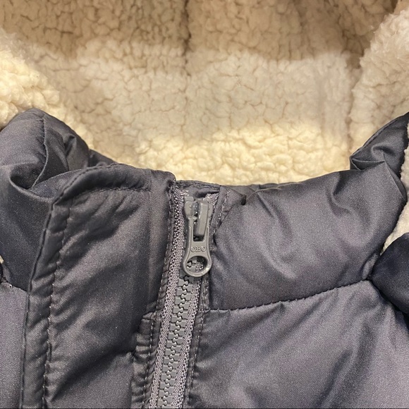 Old Navy Navy Puffer Jacket Navy Blue Girls Size XL - Picture 3 of 9